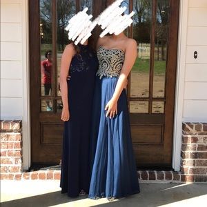 Navy Prom Dress